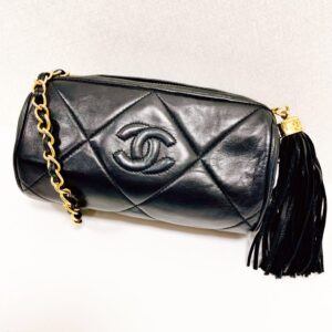 シャネル フリンジ チェーンショルダーバッグ